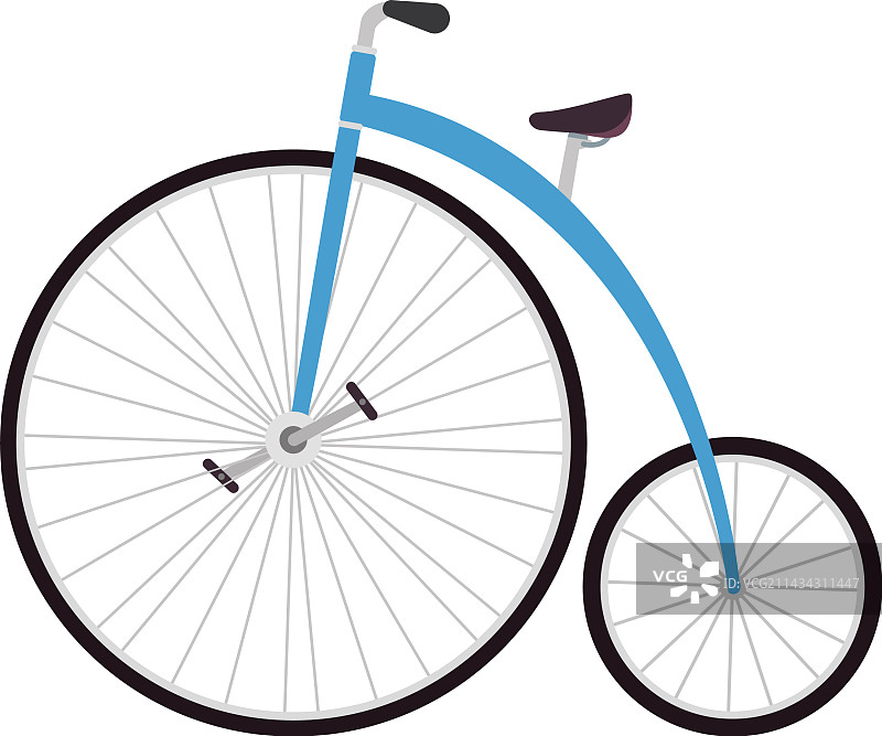 象征生活方式和冒险的骑行图标图片素材