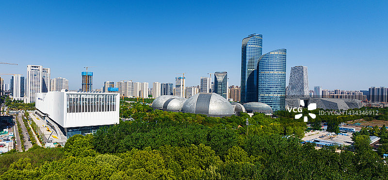 西部新城图片素材