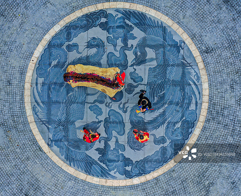 黑狮舞图片素材