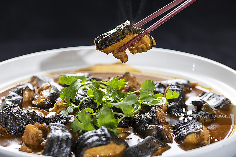 红烧娃娃鱼图片素材