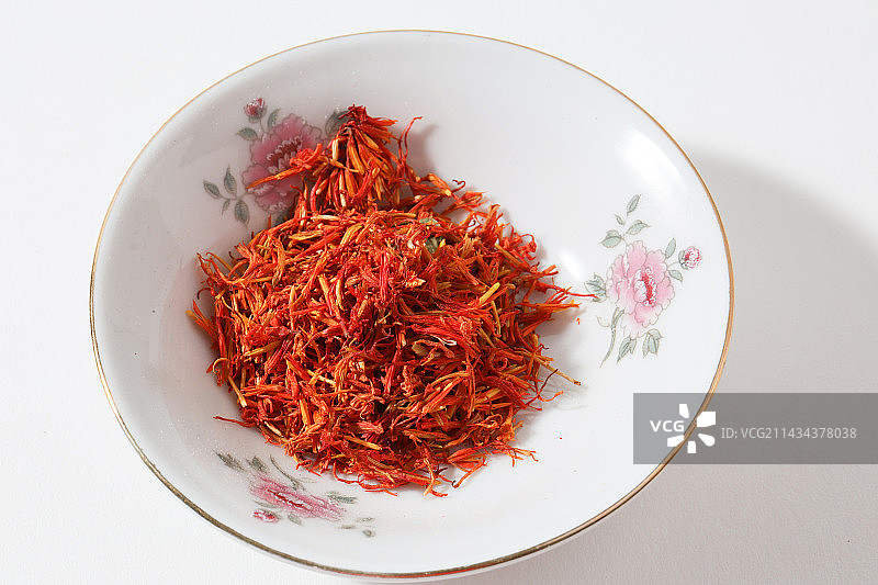 400种中药材红花图片素材