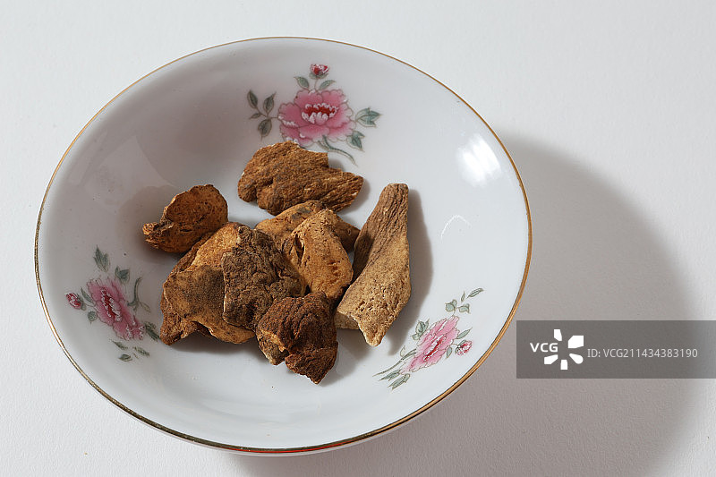 400种中药材炒白术图片素材