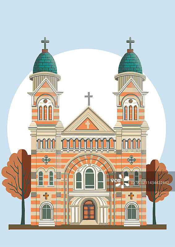 建筑教堂图片素材