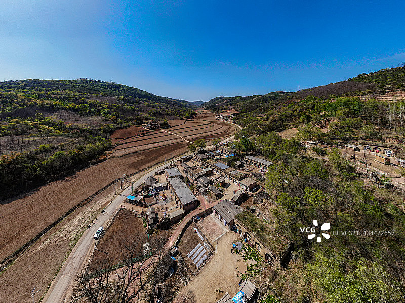 陕北农村图片素材