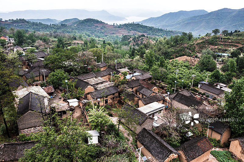 河南省洛阳市新安县 国家级传统村落 东山底村图片素材