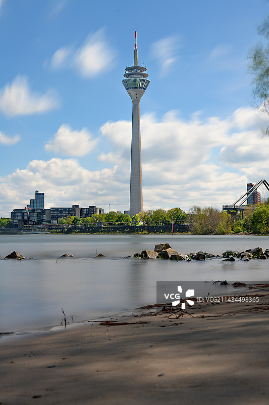 德国莱茵河莱茵塔图片素材