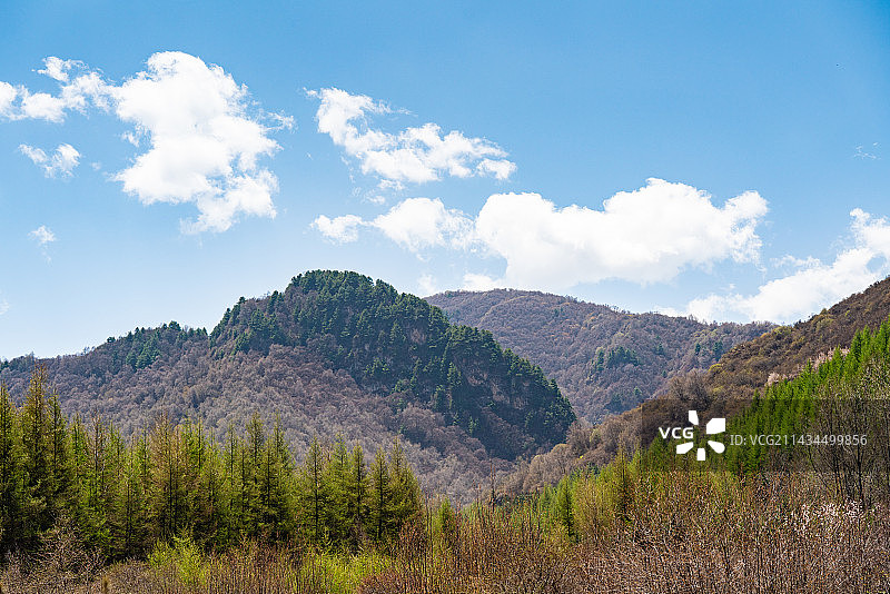 甘肃省定西市渭源县渭河源风景区图片素材