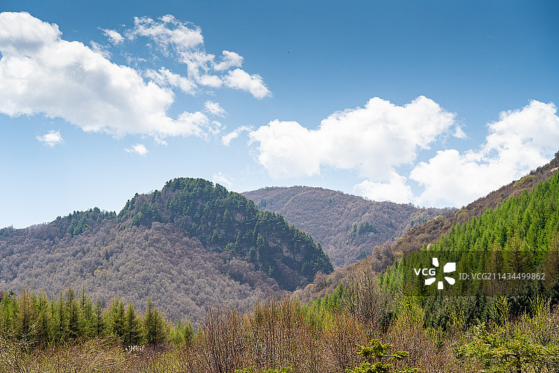 甘肃省定西市渭源县渭河源风景区图片素材