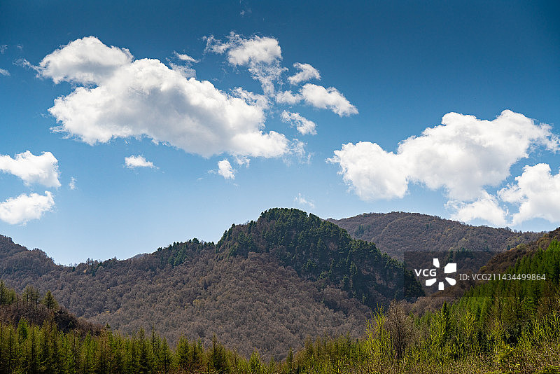 甘肃省定西市渭源县渭河源风景区图片素材