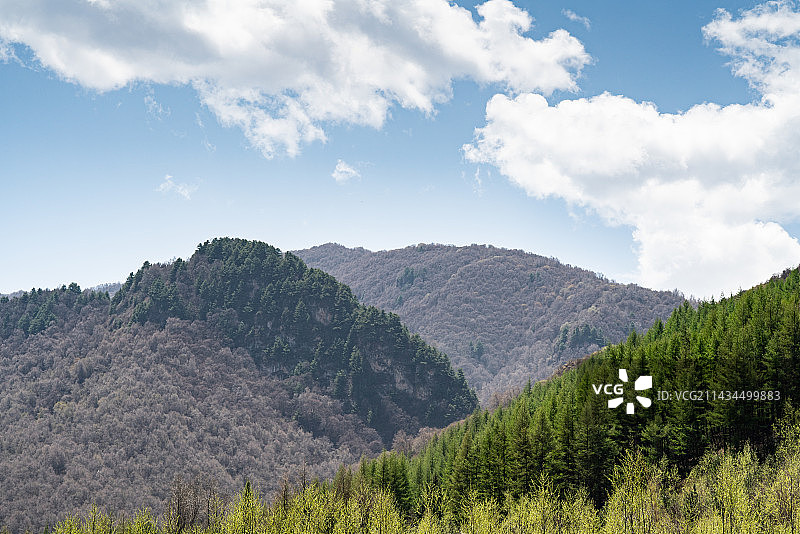 甘肃省定西市渭源县渭河源风景区图片素材