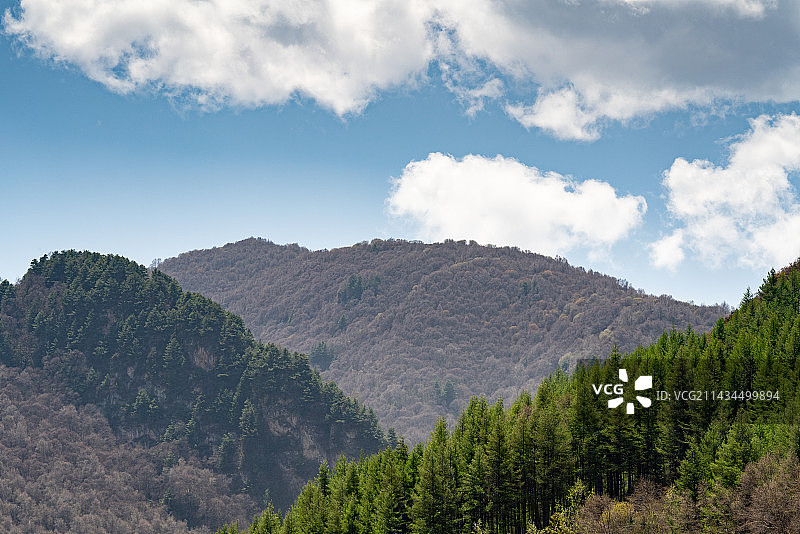 甘肃省定西市渭源县渭河源风景区图片素材