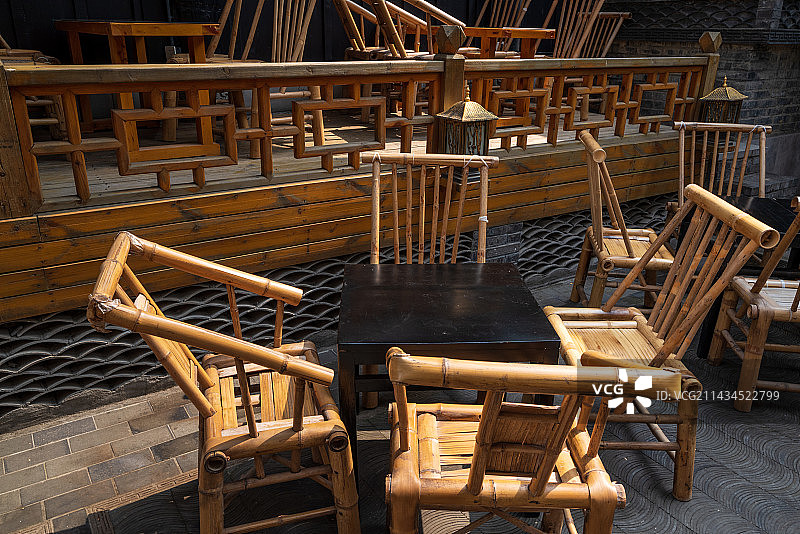 成都茶馆茶园茶座图片素材