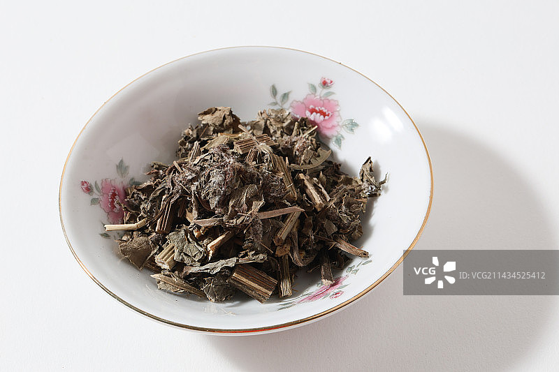 400种中药材小蓟图片素材