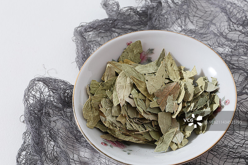 400种中药材番泻叶图片素材