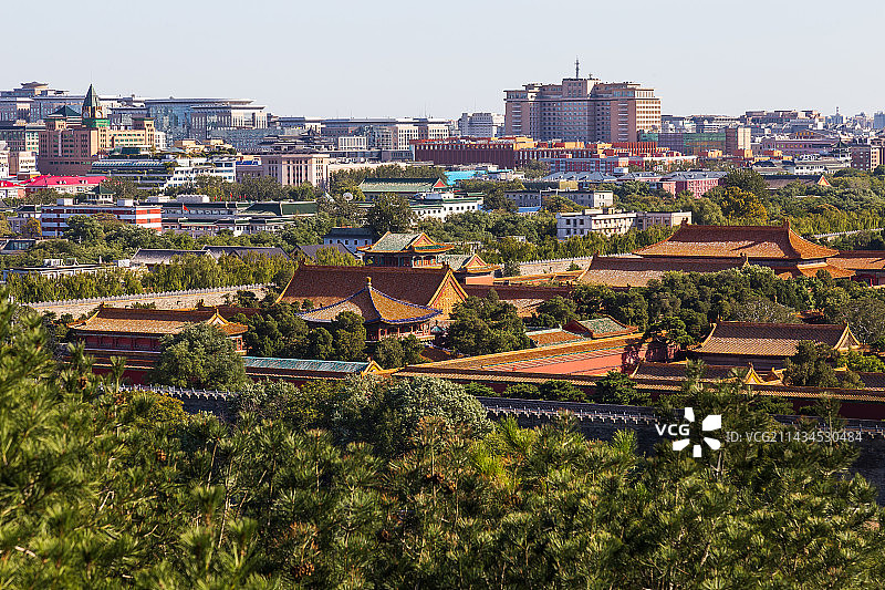 北京故宫一角图片素材