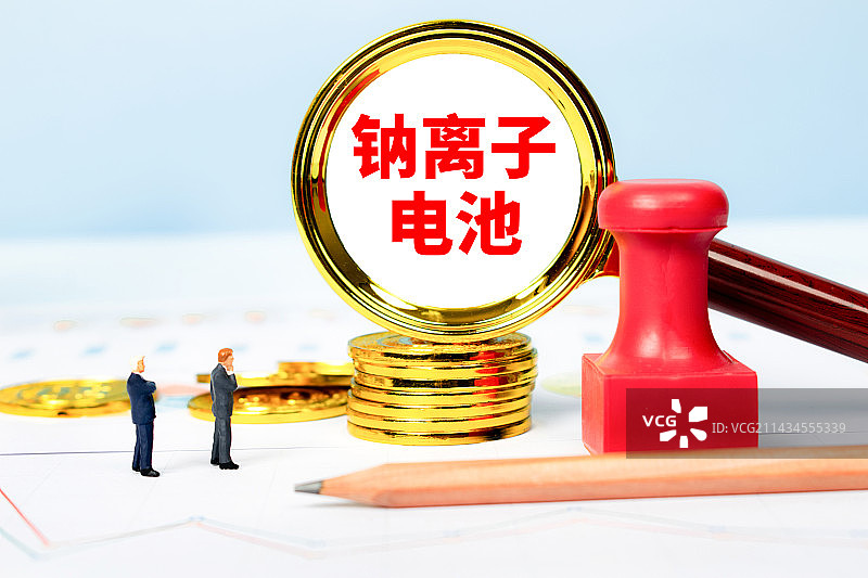 创意配图：钠离子电池图片素材