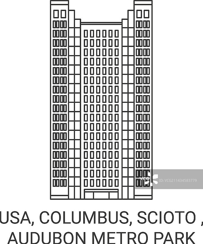 美国哥伦布Scioto Audubon地铁公园图片素材