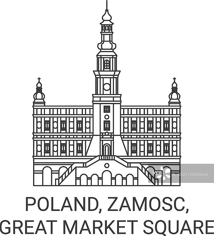 波兰扎莫希奇大市场旅游图片素材