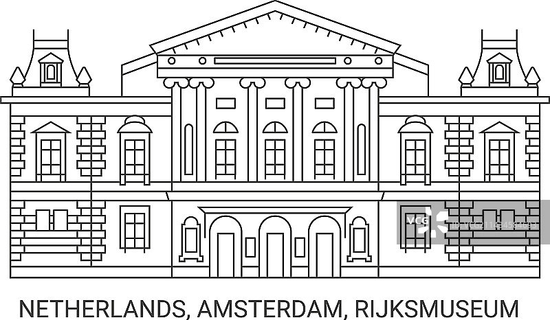 荷兰阿姆斯特丹国立博物馆旅游图片素材