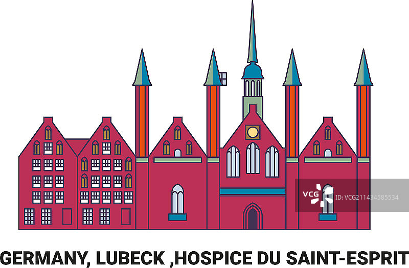 德国吕贝克圣灵收容所之旅图片素材