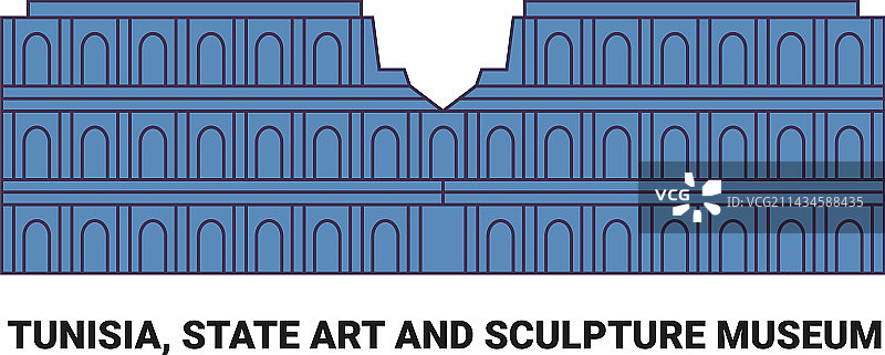 突尼斯国家艺术雕塑博物馆旅游图片素材