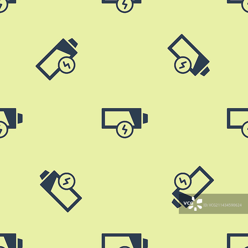 蓝色电池电量指示器图标图片素材