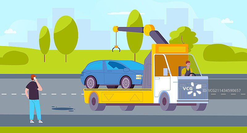 专业路边救援保险图片素材