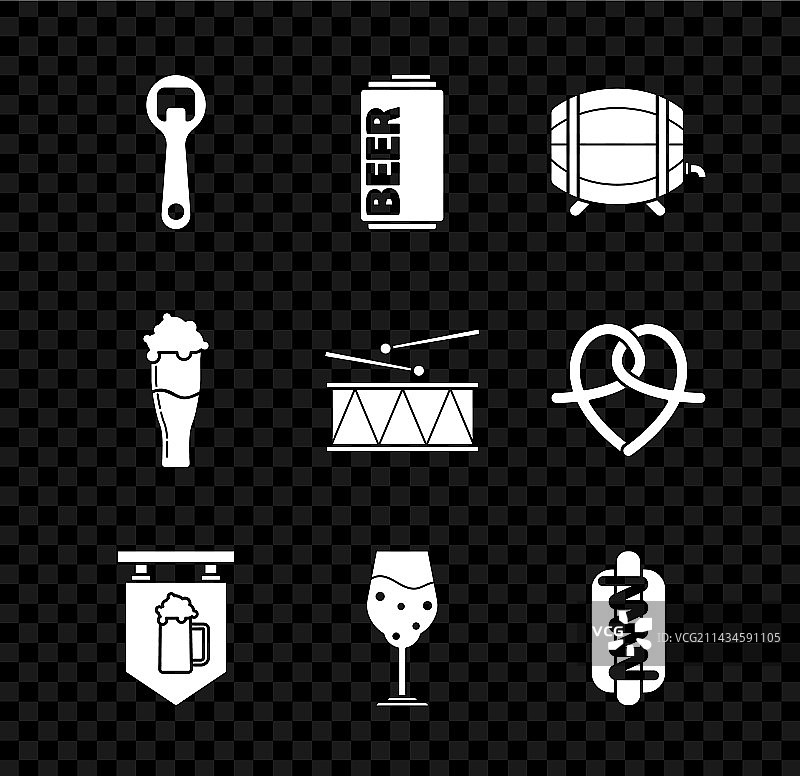 瓶装啤酒开瓶器木桶置物架图片素材