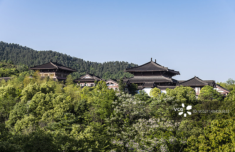敬亭山弘愿寺图片素材