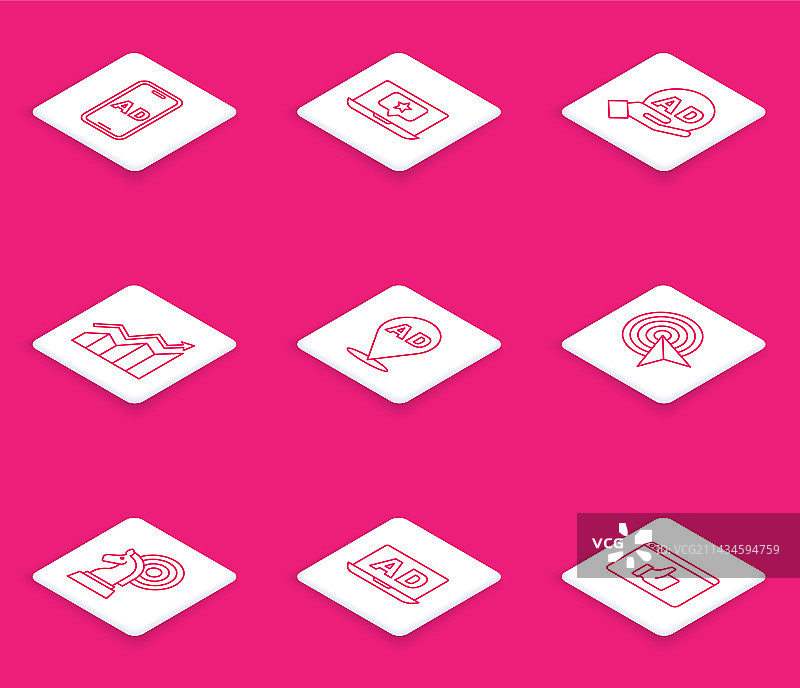 在线广告：带星标的笔记本电脑金融图片素材