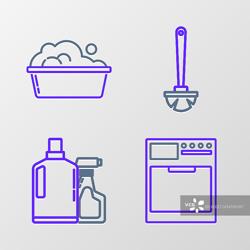 瓶装液体灌装线清洗装置图片素材