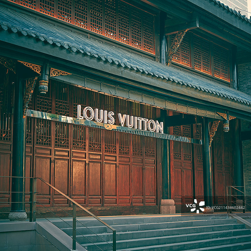 成都太古里步行街图片素材