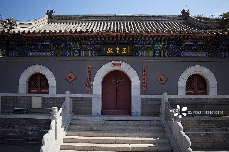 北京圣莲山玉皇殿图片素材