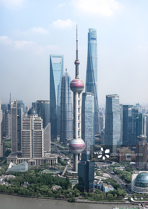 上海陆家嘴四件套图片素材