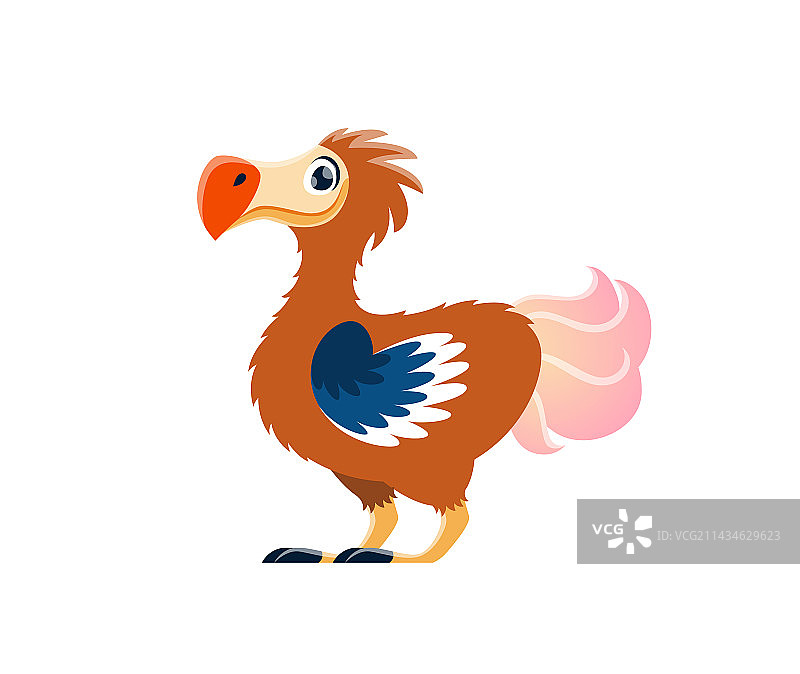 卡通渡渡鸟角色图片素材