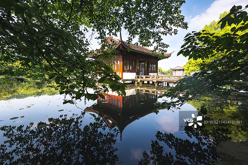 曲院风荷图片素材