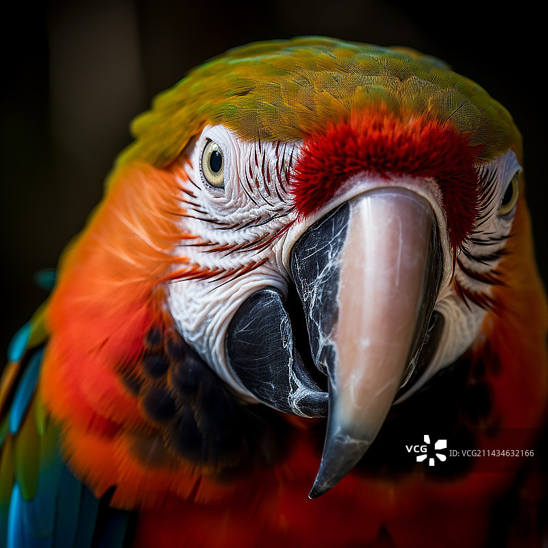 金刚鹦鹉图片素材