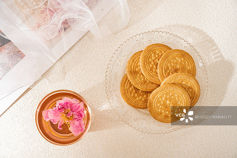 中式保健代茶饮山东平阴玫瑰花茶图片素材