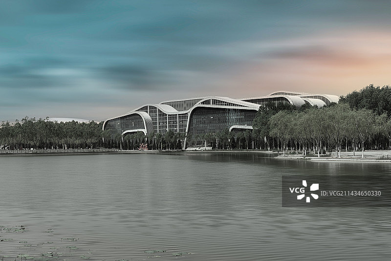 宁夏中卫展览中心图片素材