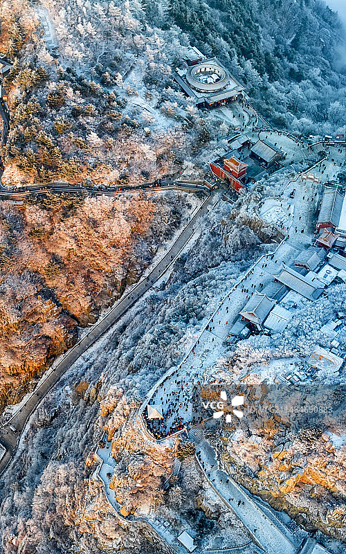 泰山南天门图片素材