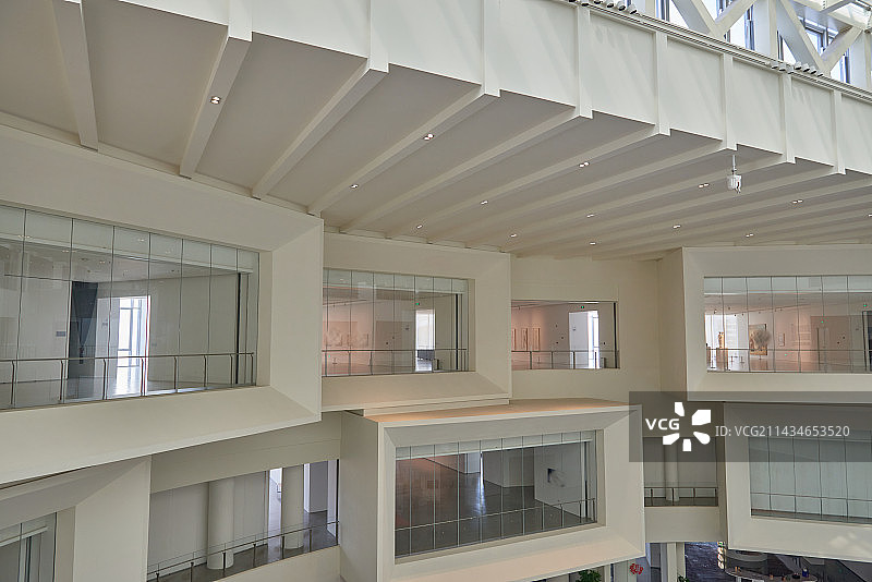 江苏南通美术馆的室内图片素材