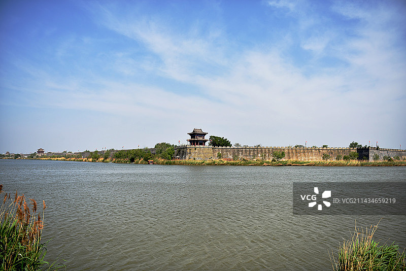 河北邯郸“北方水城”广府古城景色图片素材