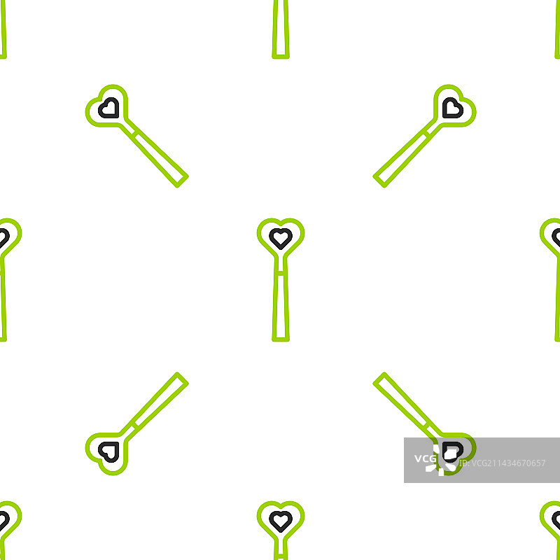 魔法棒线性图标无缝图案图片素材