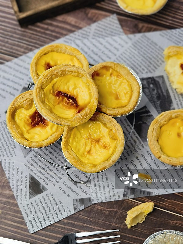 葡式蛋挞图片素材