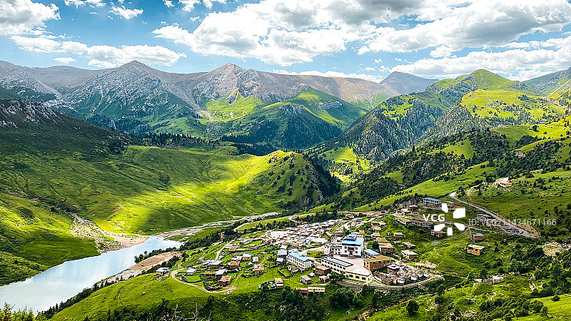 尕尔寺大峡谷生态旅游区图片素材