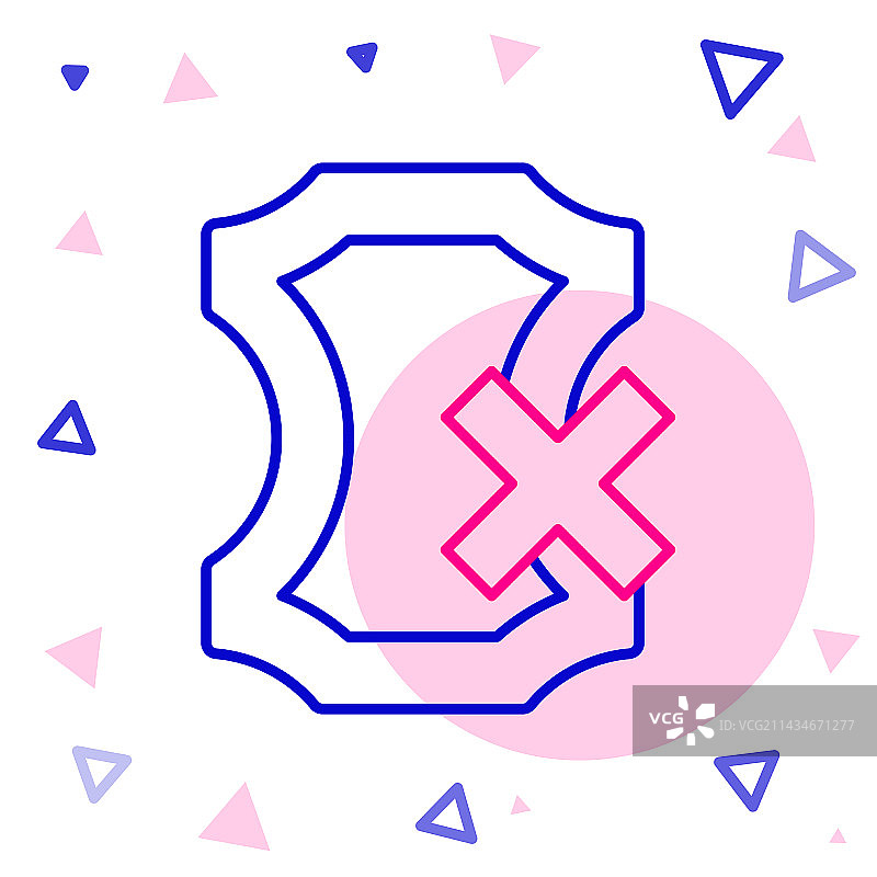 线条无皮革图标 白色背景图片素材