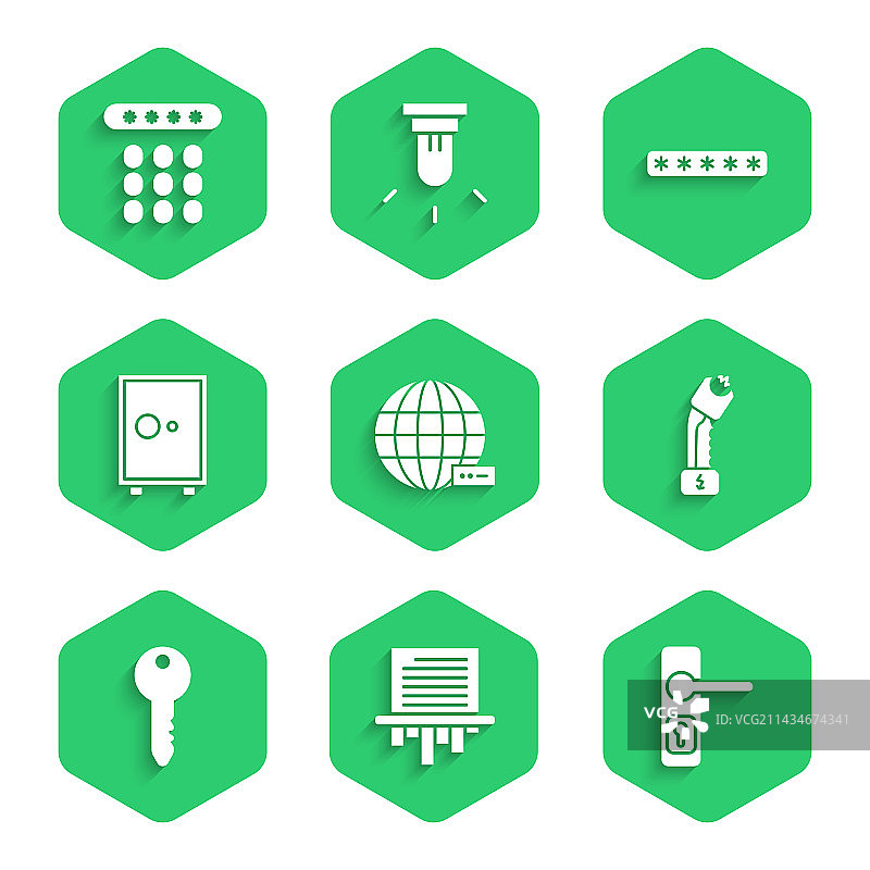 社交网络碎纸机门把手素材图片素材