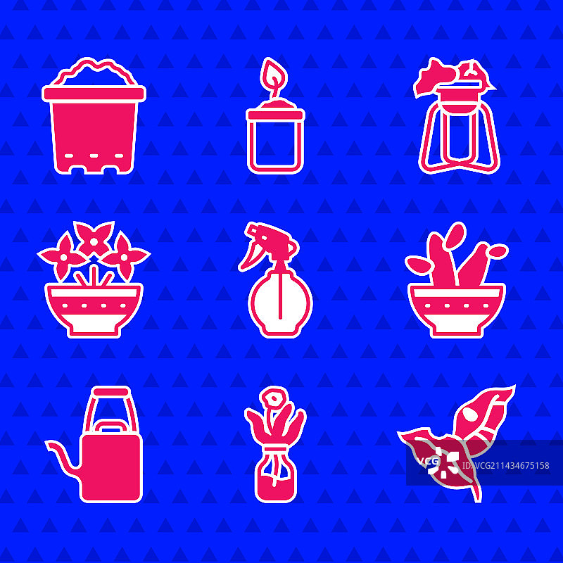 玻璃热带花卉喷雾瓶素材图片素材