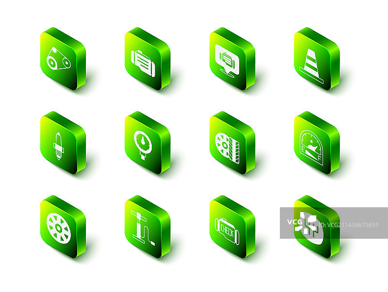 发动机故障灯交通锥马达燃气表设置图片素材