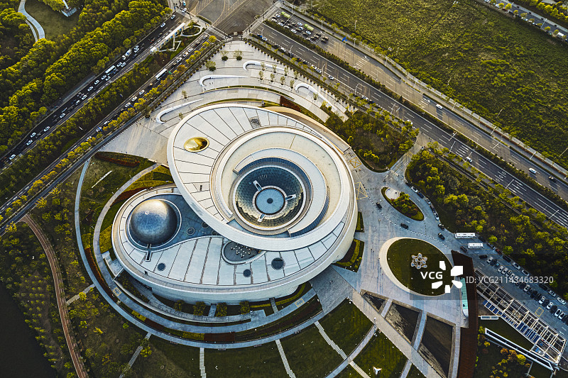 夕阳下的天文馆图片素材